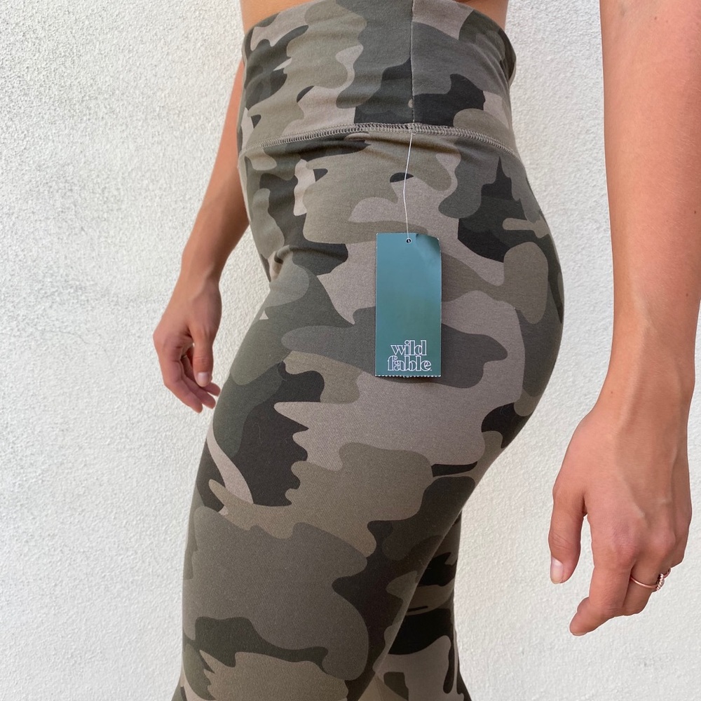 Wildfable Camo Print Leggings